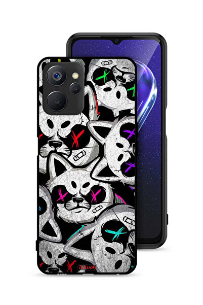 Tolwak غطاء حماية لهاتف Realme 9i 5G بطبعة قطط مارشميلو