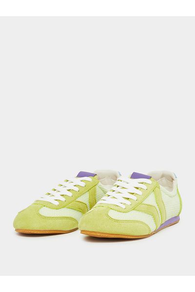 Styli Retro Sole Lace Up Sneakers