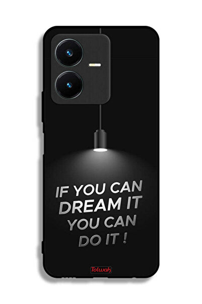 Tolwak غطاء حماية لهاتف Vivo Y22 إذا كنت تستطيع أن تحلم به، يمكنك تحقيقه