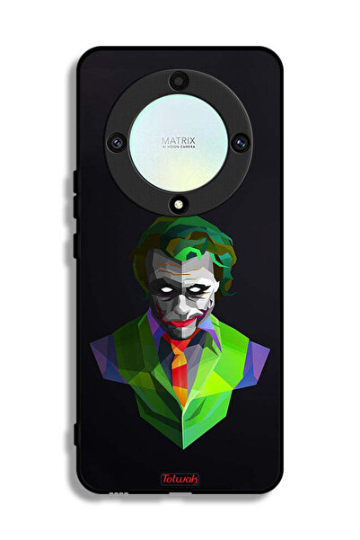 Tolwak غطاء حماية لهاتف Honor X9a - فن تجريدي للجوكر