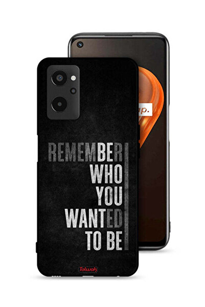 Tolwak غطاء حماية لهاتف Realme 9i 4G تذكر من أردت أن تكون