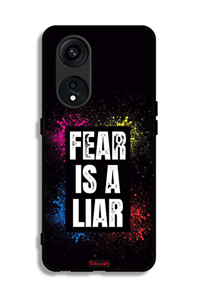 Tolwak Oppo Reno 8T 5G Protective Case Cover Fear Is A Liar