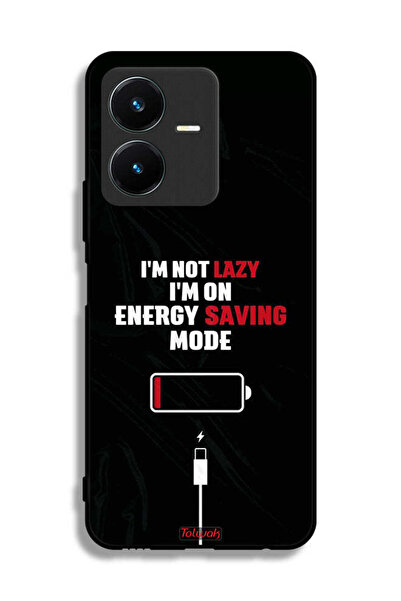 Tolwak غطاء حماية لهاتف Vivo Y22s أنا لست كسولاً، أنا في وضع توفير الطاقة