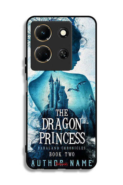 Tolwak غطاء حماية لهاتف Infinix Note 30 بتصميم أميرة التنين