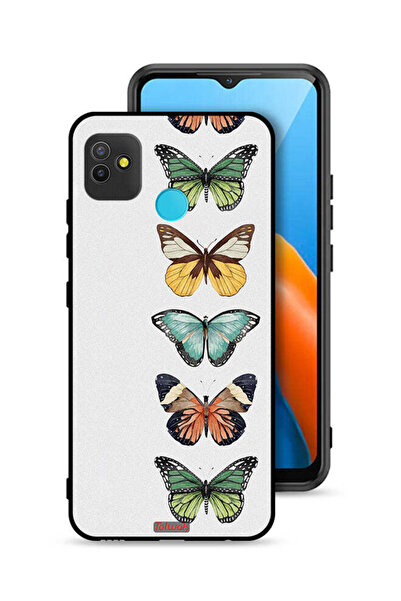 Tolwak Tecno Pop 5 Protective Case Cover Four Butterflies