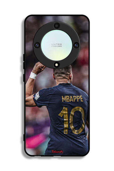Tolwak غطاء حماية لهاتف Honor X9a بتصميم Mbappe 10