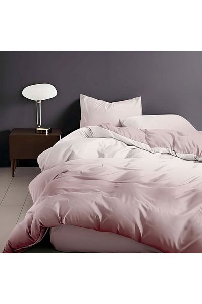Pucioasa Finet 4-piece bed linen pastel pink