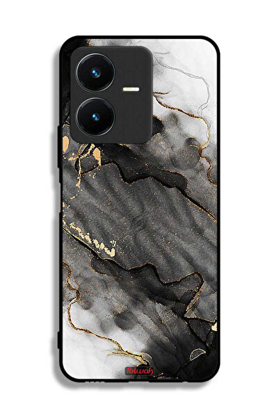 Tolwak غطاء حماية لهاتف Vivo Y22s رخامي لامع