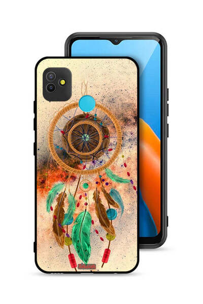 Tolwak غطاء حماية لهاتف تكنو بوب 5 بتصميم ماندالا ريش معلق