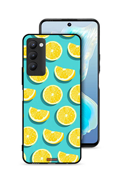 Tolwak غطاء حماية لهاتف تكنو كامون 18 بنقشة برتقالية