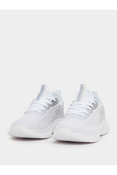 Styli Textured Mesh Lace Up Sneakers