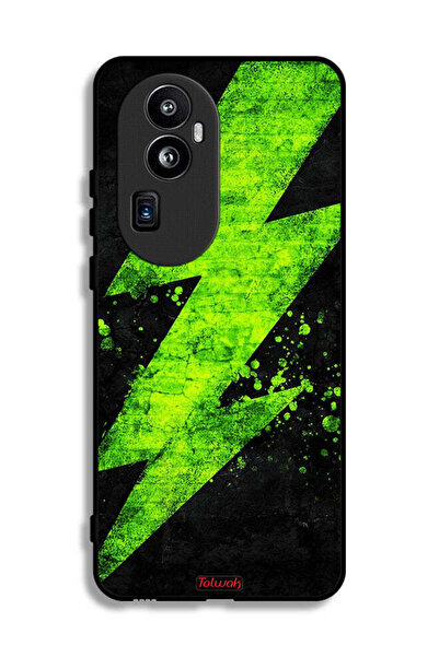 Tolwak غطاء حماية لهاتف Oppo Reno10 Pro Plus بنمط كهربائي