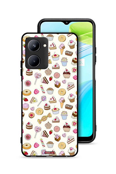 Tolwak غطاء حماية Realme C33 بنمط العناصر المفضلة