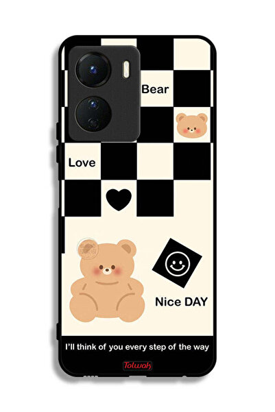 Tolwak غطاء حماية لهاتف Vivo Y16 سأفكر فيك في كل خطوة على الطريق