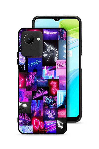 Tolwak غطاء حماية لهاتف Realme C30s - رسوم متحركة