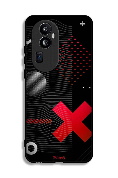 Tolwak غطاء حماية لهاتف Oppo Reno10 Pro Plus بعلامة الصليب