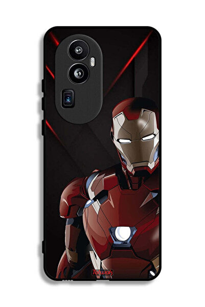 Tolwak غطاء حماية لهاتف Oppo Reno10 Pro Plus Iron Man