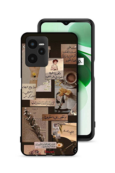 Tolwak غطاء حماية لهاتف Realme C35 بنقشة اقتباسات عربية عتيقة