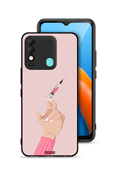 Tolwak غطاء حماية لهاتف تكنو سبارك 8 - Love Injection