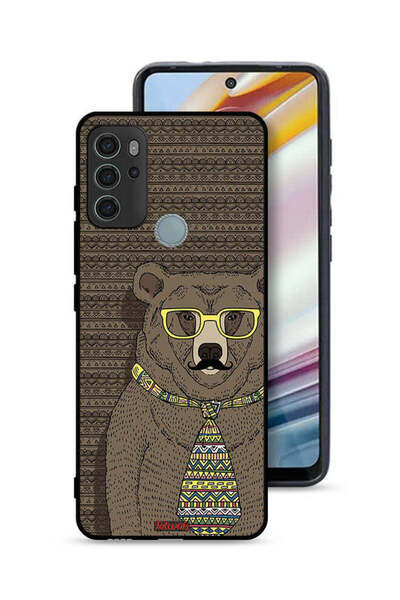 Tolwak غطاء حماية لهاتف موتورولا موتو جي 60 إس - السيد وولف