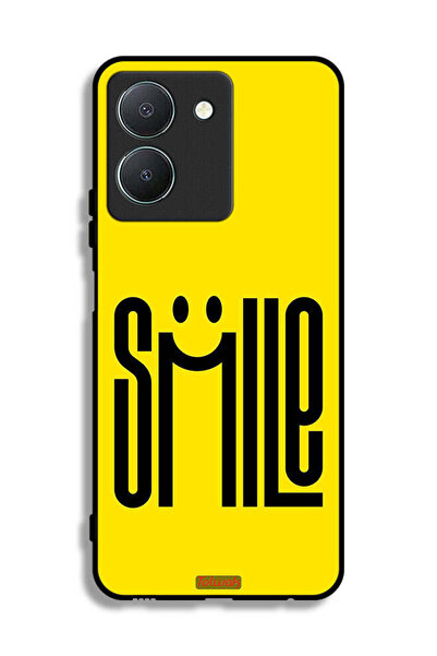 Tolwak Vivo Y36 5G Protective Case Cover Smile Art