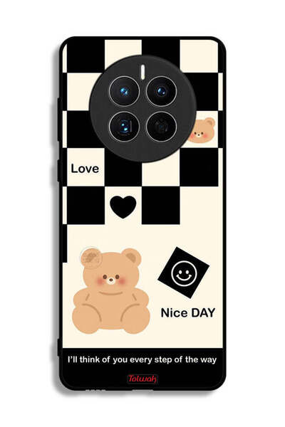 Tolwak غطاء حماية لهاتف هواوي ميت 50 إي - سأفكر فيك في كل خطوة على الطريق