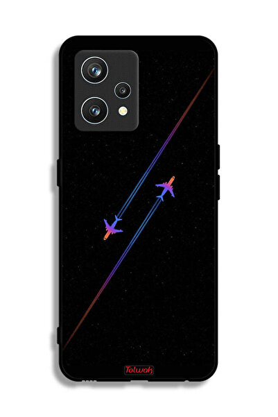 Tolwak غطاء حماية لهاتف Realme 9 Pro Plus بتصميم فن الطائرات