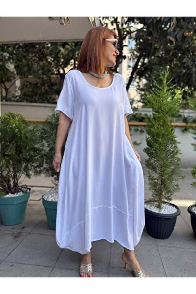 DenizEge Marlon Dress White