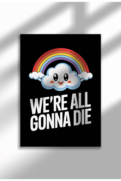 21mxm Αφίσα με σαρκαστικά αποφθέγματα με αστεία ζώα, Ψηφιακή εκτύπωση σε ύφασ...