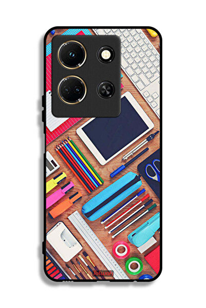 Tolwak غطاء حماية لهاتف Infinix Note 30 بتصميم فتاة هوبي ديسك