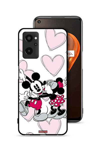 Tolwak غطاء حماية لهاتف Realme 9i 4G بتصميم عناق ميكي ماوس