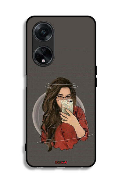 Tolwak غطاء حماية لهاتف Oppo A98 5G لالتقاط صور سيلفي