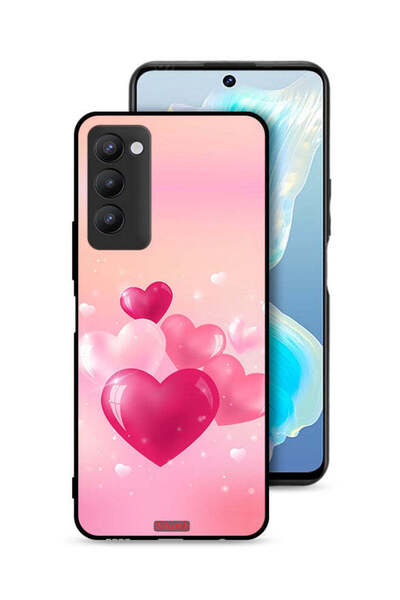 Tolwak غطاء حماية لهاتف تكنو كامون 18 برسومات قلوب جميلة