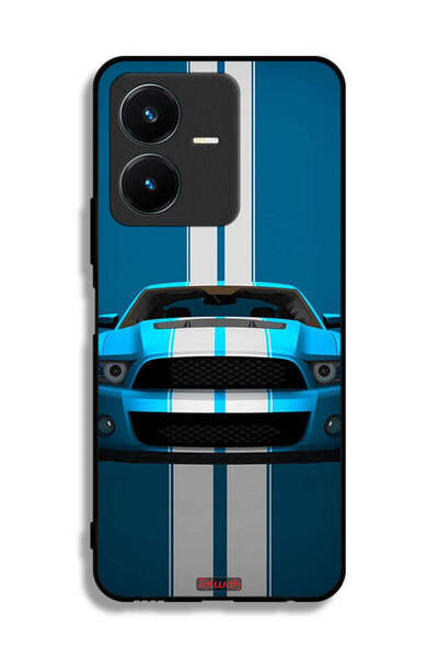 Tolwak غطاء حماية Vivo Y22 بتصميم سيارة فنية تجريدية