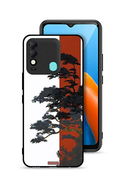 Tolwak غطاء حماية لهاتف Tecno Spark 8 بتصميم شجرة