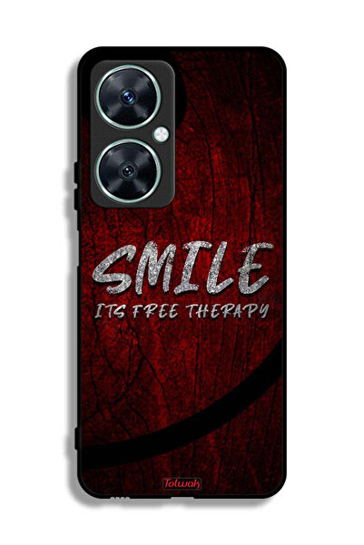 Tolwak Huawei nova 11i Protective Case Cover Smile Its Free Therapy