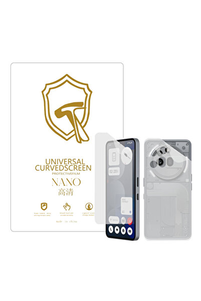 Microcase Nothing Phone 3A Pro ile Uyumlu Full Tpu Ön Arka Nano Koruma- EKM103