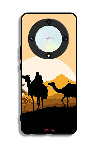 Tolwak غطاء حماية Honor X9a بتصميم فن الجمال في الصحراء