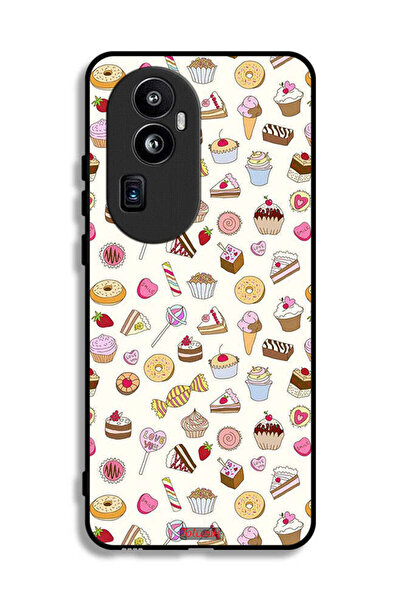 Tolwak غطاء حماية لهاتف Oppo Reno10 Pro Plus بنمط العناصر المفضلة