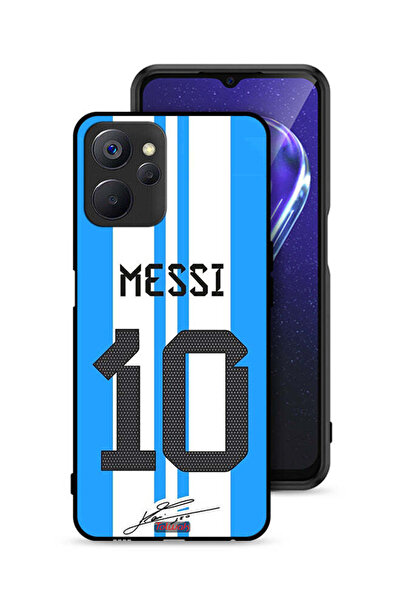 Tolwak غطاء حماية لهاتف Realme 9i 5G بتصميم Messi 10