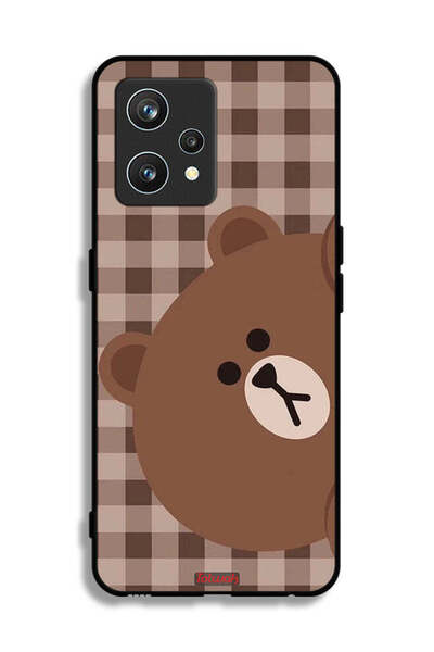 Tolwak غطاء حماية على شكل دب تيدي لهاتف Realme 9 Pro Plus