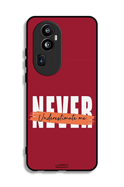 Tolwak غطاء حماية لهاتف Oppo Reno10 Pro Plus - لا تستهن بي أبدًا