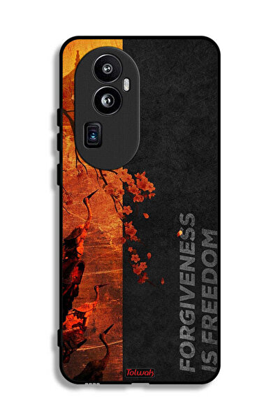 Tolwak غطاء حماية لهاتف Oppo Reno10 Pro Plus - التسامح هو الحرية