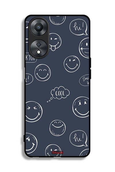 Tolwak غطاء حماية لهاتف Oppo A58 5G - وجوه رائعة