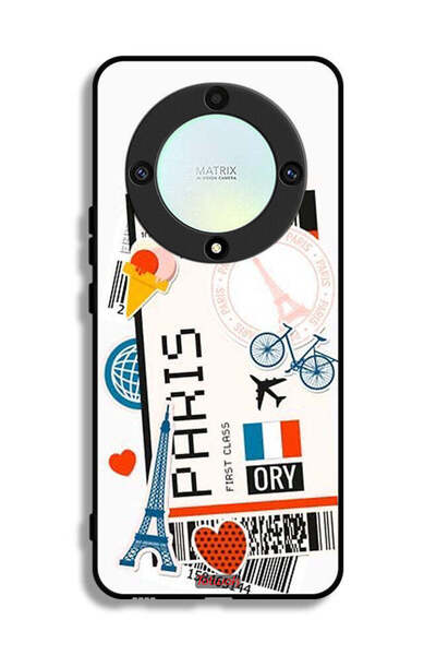 Tolwak غطاء حماية لهاتف Honor X9a - ملصق باريس
