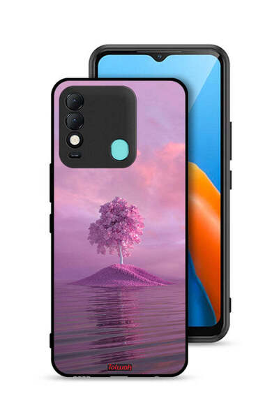 Tolwak غطاء حماية لهاتف Tecno Spark 8 بتصميم شجرة من Unsplash