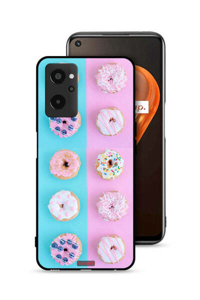 Tolwak غطاء حماية لهاتف Realme 9i 4G بنقشة دوناتس هيذر