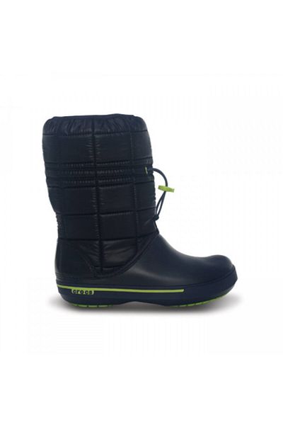 Crocs Ghete de iarnă Crocband II.5 W 37-38 EU - W7 US Albastru - Bleumarin/Verde Apple