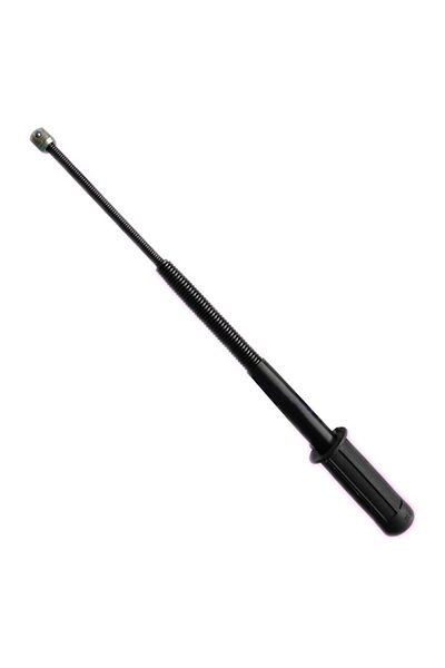 dalimag Baston Arc de Autoaparare, Negru, Metalic, Telescopic