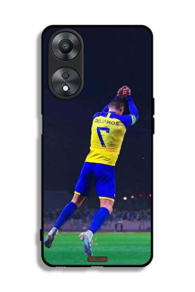 Tolwak غطاء حماية لهاتف Oppo A58 5G كريستيانو رونالدو